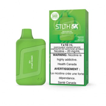 Disposable -- STLTH 5K Green Apple Ice 20mg